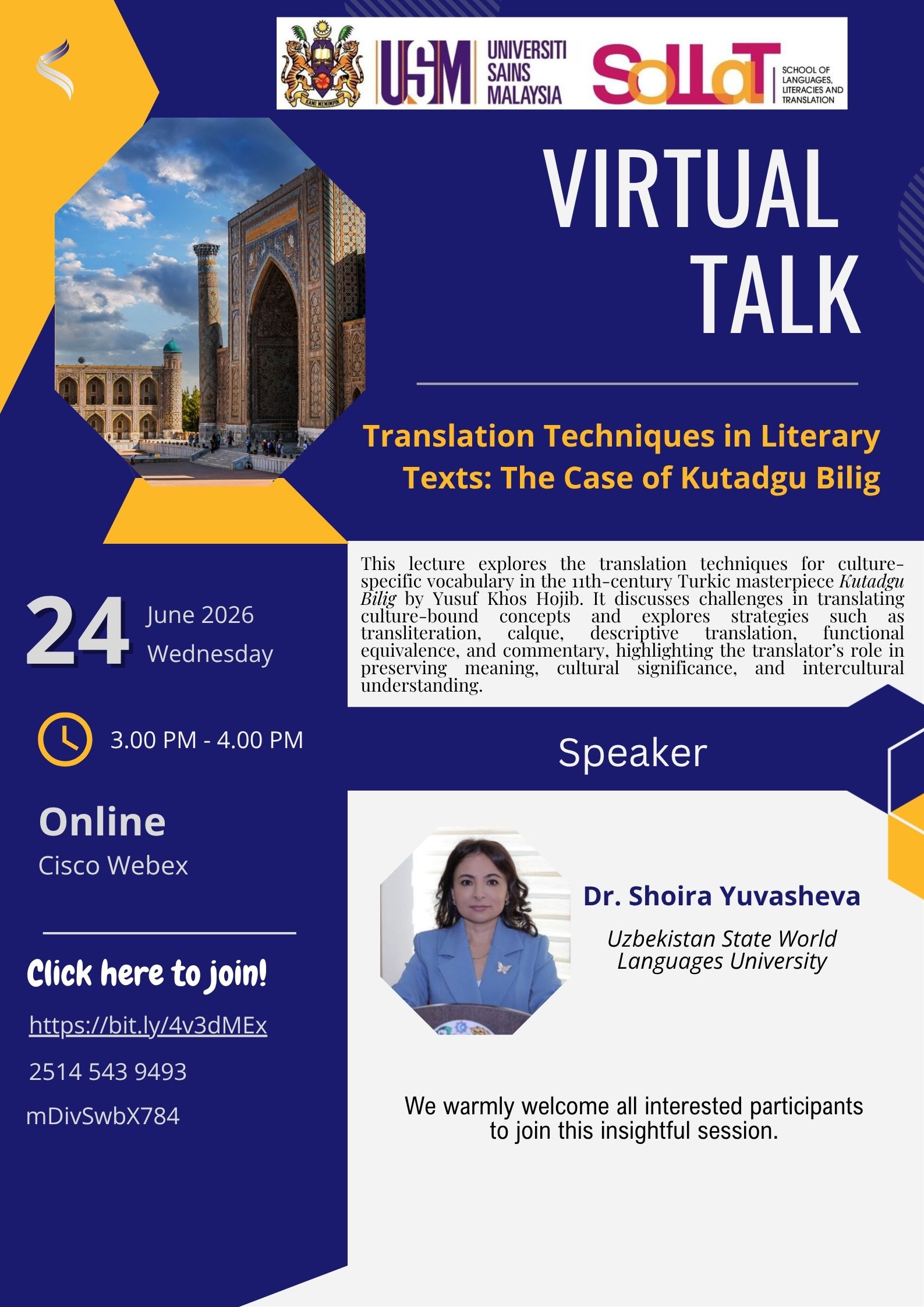 Virtual Talk Poster